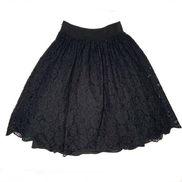 TED BAKER Black Izabel Lace Ballerina Skirt - Picture 8 of 16